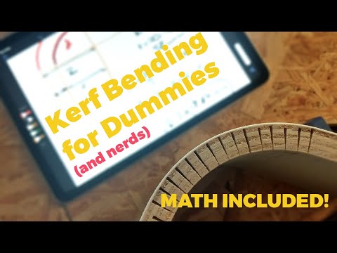 How to do EXACT Kerf Bending