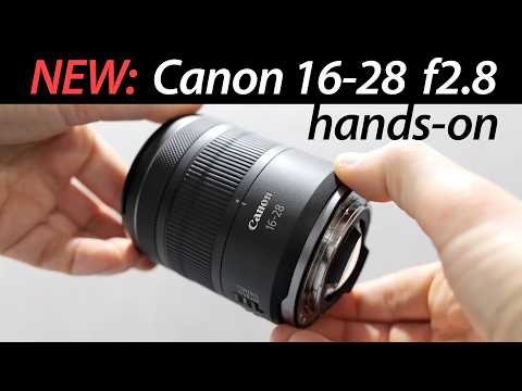 Canon RF 16-28mm f2.8 REVIEW first-looks vs 15-30 vs 15-35