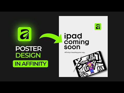 Poster Design In Affinity By Canva in 6 Minutes! | Easy Guide