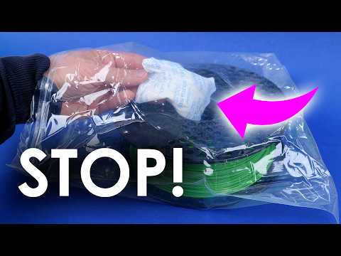 Trockenmittel im 3D-Druck: Diese Fehler machen fast alle!