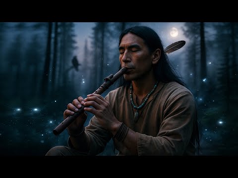 Flute of the Night Spirits - Native American Flute Music 432 hz to Unwind, Breathe & Drift to Sleep