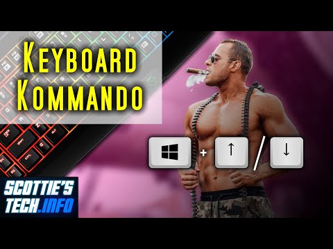 Keyboard Kommando 6: Control open windows with your keyboard