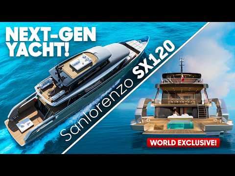 ๐ FIRST LOOK Inside the MOST RADICAL Sanlorenzo Yet! Sanlorenzo SX120 Full Yacht Tour & Review