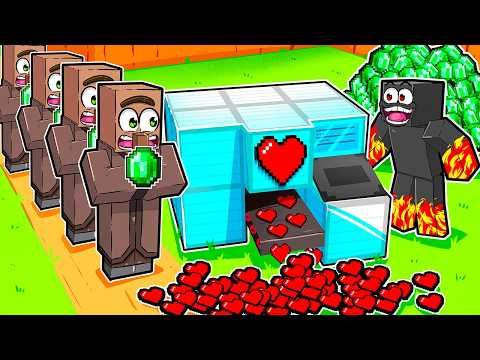 I Built a HEART Factory in Minecraft!