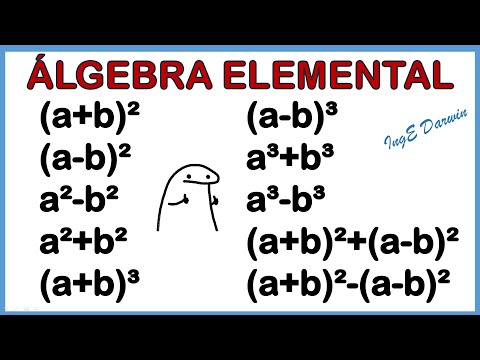 Álgebra BÁSICA, 10 productos notables que debes conocer para factorizar. Parte 3