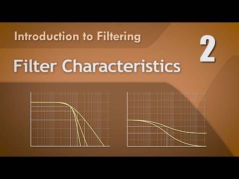 2. Filter Characteristics - Digital Filter Basics