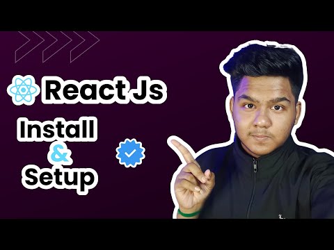 How To Install React Js & Setup Your First Project ✅