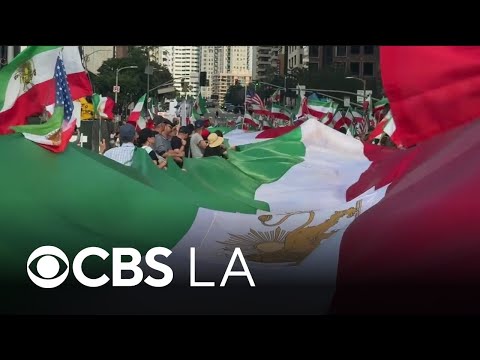 Los Angeles-area Iranians rally for freedom after U.S. and Israeli military action