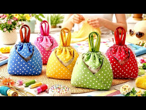 ⭐2 Super Easy & Quick Bag DIY That Very Recomended For Beginners✂️Beginners Friendly Sewing Projects