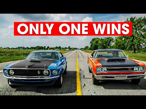 440 Six Pack vs 428 Cobra Jet Drag Race Showdown!