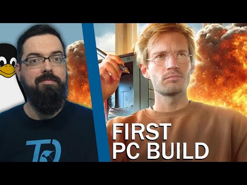 Reacting to PewDiePie, one of the biggest YouTubers switches to Linux!
