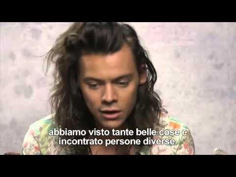 One Direction interview CORRIERE TV