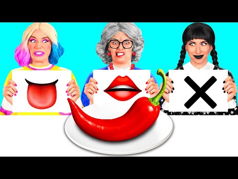 Bite, Lick or Nothing Challenge | Funny Food Hacks by BaRaDa Best