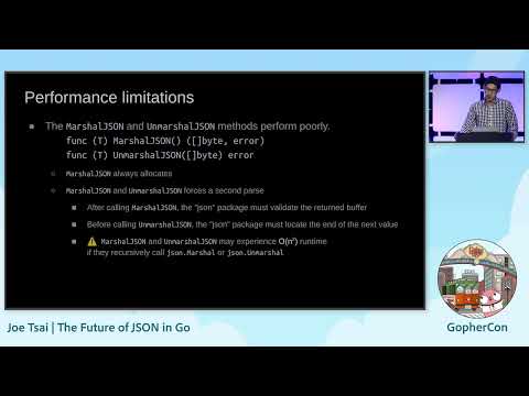 GopherCon 2023: The Future of JSON in Go - Joe Tsai
