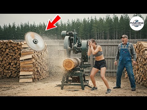 25 Jaw-Dropping Firewood Processors in Action | Dangerous Homemade Wood Cutting Machines #39
