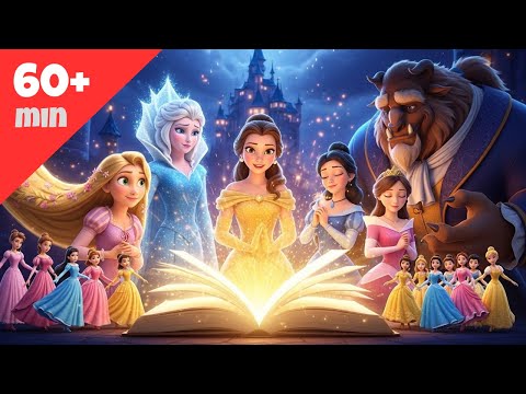 Princess Stories Compilation ✨ 1 Hour Full Episodes | Rapunzel, Snow Queen | Fairy Tales