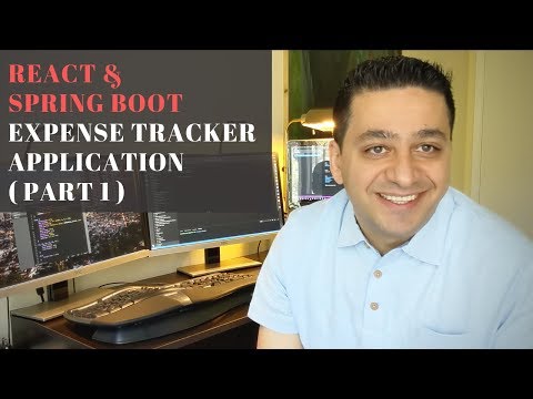 React & Spring Boot Expense Tracker Application (Part 1)