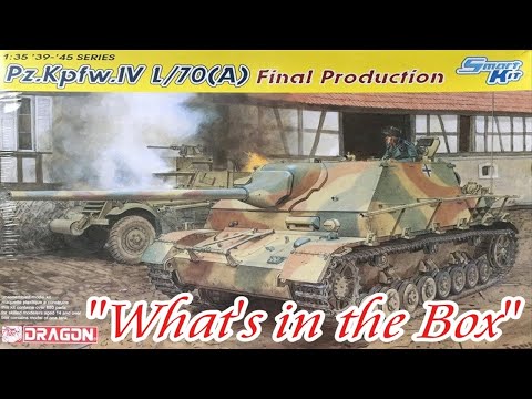 "What's in the Box" Review, Pz.Kpfw.IV L/70(A) Final Production by Dragon Kit # 6784