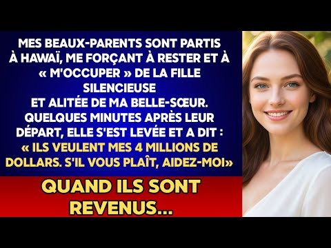 Laissée avec la « muette » pendant leur voyage à Hawaii : elle a prononcé 7 mots…