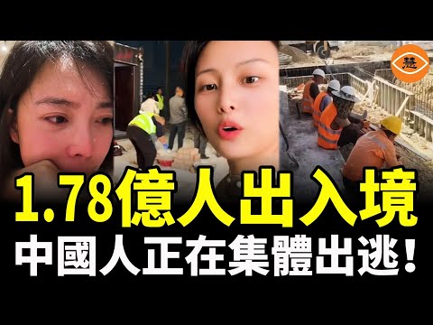 1.78億人出入境，中國人正在集體出逃！離開中國的那一夜：有人哭了，有人笑了，有人再也沒回來……