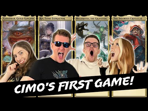 I invited Cimo to game night...it was a mistake Xanathar vs Rev vs Muldrotha vs Cruelclaw - WPCS 149