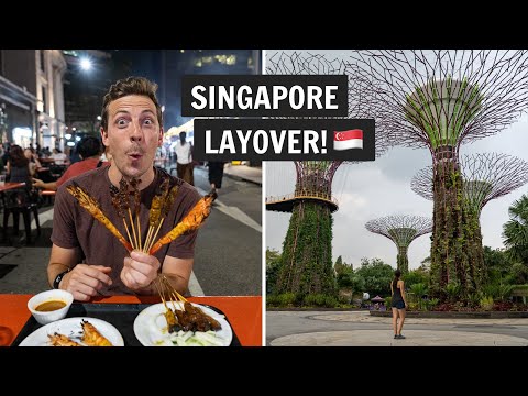 The BEST 21 hour layover in SINGAPORE! ๐ธ๐ฌ (Gardens by the Bay, trying satay, & MORE!)