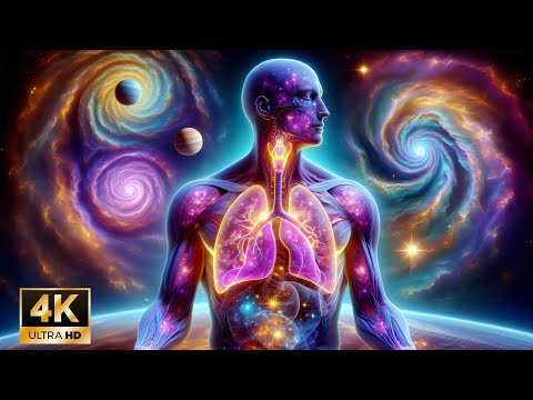 741Hz + 528Hz + 432Hz | The Deepest Healing Sleep – Regenerate The Body & Release All Stress