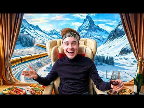 Ich Teste einen 7 Sterne Luxus Zug! (FIRST CLASS)