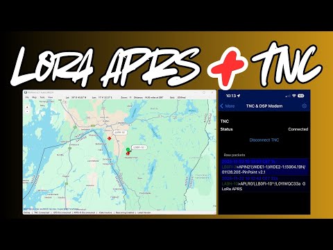 This is how to use your LORA APRS devices as a TNC!
