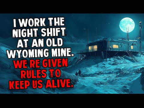 I WORK THE NIGHT SHIFT AT AN OLD WYOMING MINE. WE’RE GIVEN RULES TO KEEP US ALIVE.
