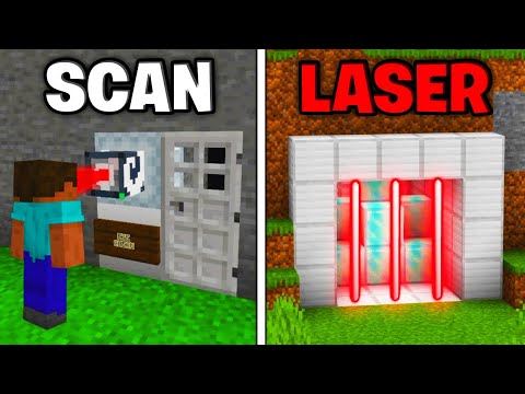 25 WEGE in MINECRAFT deine BASIS zu schützen!