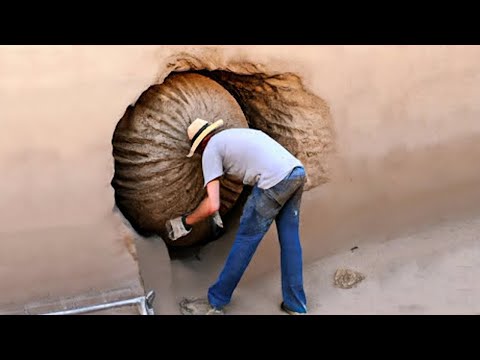 Befriedigende Videos von Arbeitern, die ihren Job perfekt machen