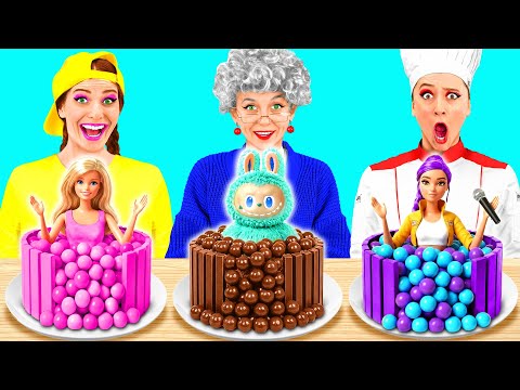 Кулинарный Челлендж: Я против Бабушки | Веселые Кухонные Трюки от KiKi Challenge