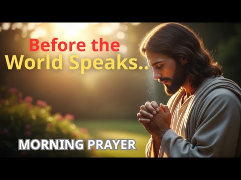 Before the World Speaks… Start Your Day With God | Powerful Morning Prayer for Peace & Victory