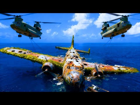 RESTORATION OF THE B-29 SUPERFORTRESS AFTER 40 YEARS AT SEA — FROM SCRAP TO AERIAL BEAST OF WAR