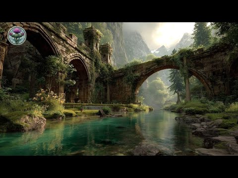 Whispers by the River - 3 Hour Relaxing Celtic Medieval  Music 🎵