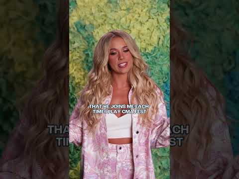 from her first #CMAfest to now, @meganmoroney's brother has always been there 🥹