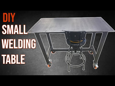 DIY Small Welding Table | Simple Table build | The Improvement Channel