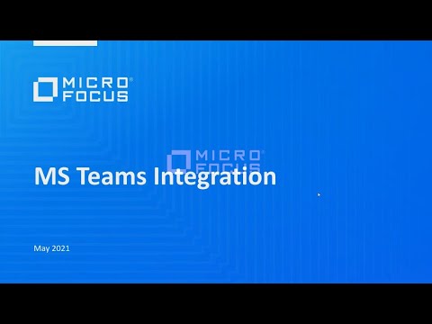 Service Manager - MS Teams Integration