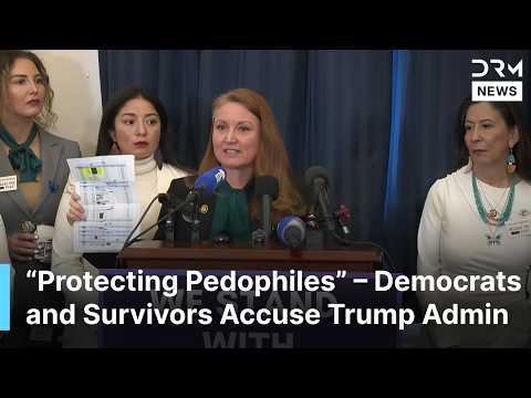 Epstein Survivors Join Democrats in News Conference Call for Full File Release | DRM News | AC1F