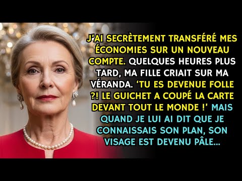 J’Ai Transféré Mon Argent Sur Un Nouveau Compte ; Quelques Heures Après, Ma Fille Est Là, Criant...