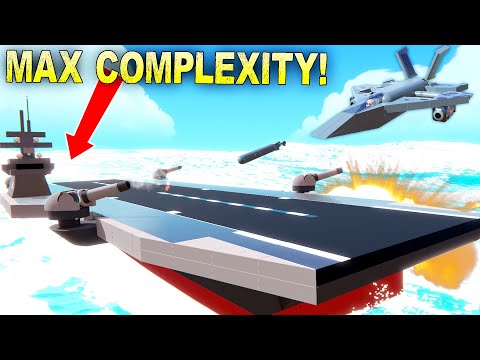 MAX COMPLEXITY Aircraft Carrier VS Torpedo Bomber!