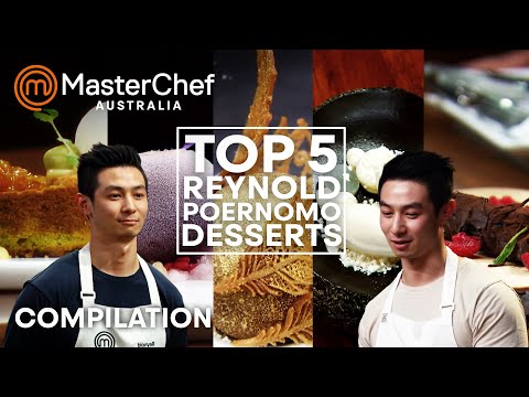 Top 5 Reynold Poernomo Desserts | MasterChef Australia | MasterChef World