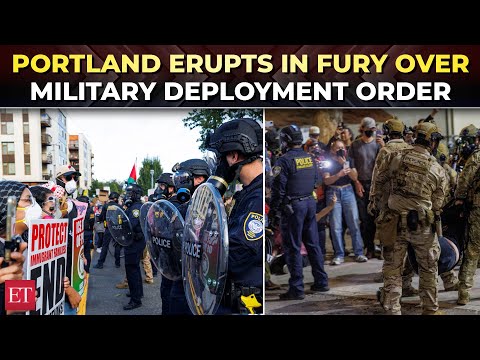 Trump’s military deployment order sparks massive protests in Portland | US Immigration Crackdown