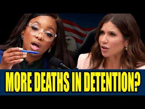 Representative Jasmine Crockett GRILLS DHS Secretary Kristi Noem on ICE Detention Oversight