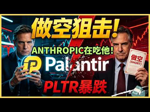 PLTR plunges 12%! Fatal short-selling attack by major short sellers; Thiel's last desperate move ...