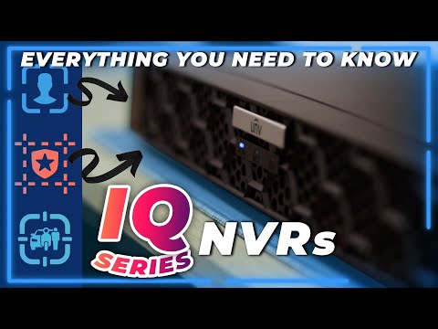 The IQ Series NVR from Uniview is SO Smart! Facial Recognition + SIP Events + Ultra Motion Detection