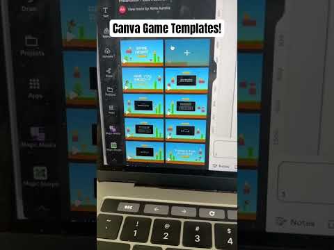 I was today years old when I discovered these premade game templates in Canva!