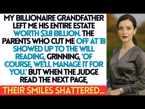 My Billionaire Grandfather Left Me His Entire Estate Worth $3 8 Billion…