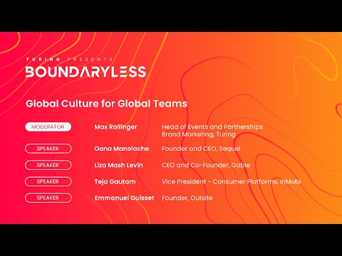 Global Remote Working Culture for Global Teams | Boundaryless 2022